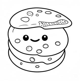 Chocolate Chip Cookie Coloring Page 34342-28610