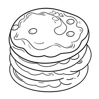 Chocolate Chip Cookie Coloring Page 34342-28612