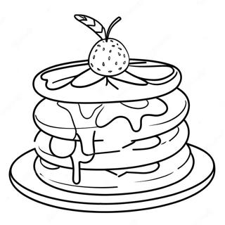 Waffle Coloring Page 34372-28634