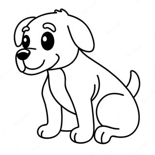 Dog Bone Coloring Page 34382-28567