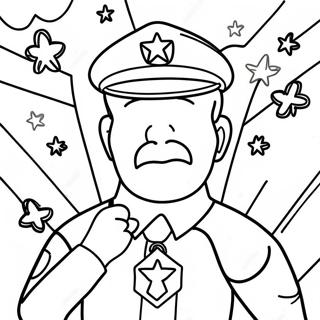 Thank You First Responders Coloring Page 34392-28576