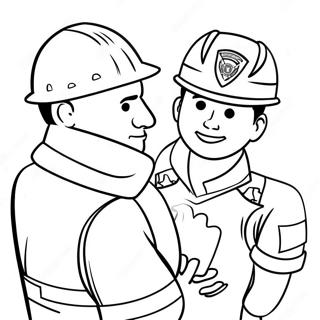 Thank You First Responders Coloring Page 34392-28651