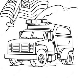 Thank You First Responders Coloring Page 34392-28652