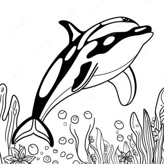 Orca Coloring Page 3439-2794