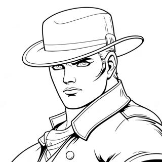 Jjba Coloring Page 34402-28659