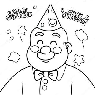 Happy Birthday Uncle Coloring Page 34422-28675