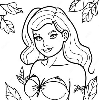 Poison Ivy Coloring Page 34462-28708