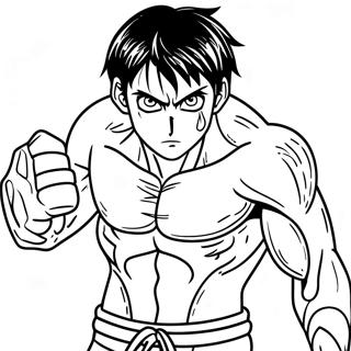 Attack On Titan Eren Titan Coloring Pages