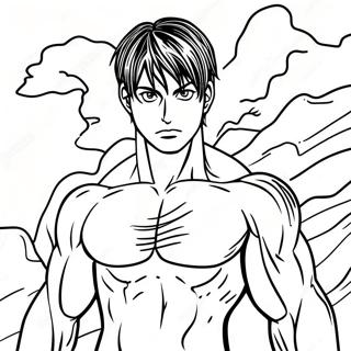 Eren Yeager In Titan Form Coloring Page 34513-28751