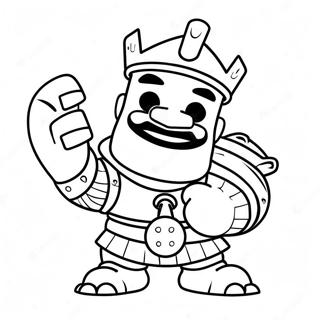 Clash Royale Coloring Pages