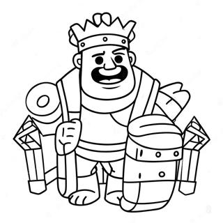 Clash Royale Coloring Page 34532-28762