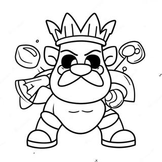 Clash Royale Coloring Page 34532-28763