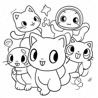 Mew Mew Power Characters Coloring Page 34543-28774