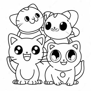 Mew Mew Power Characters Coloring Page 34543-28776