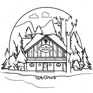 Great Wolf Lodge Coloring Pages