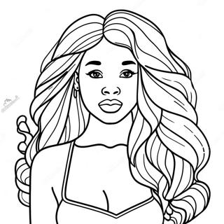 Sza Coloring Page 34572-28794