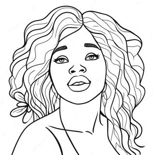 Sza Coloring Page 34572-28795