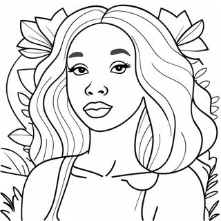 Sza Coloring Page 34572-28796