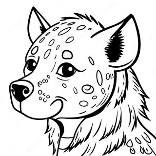 Hyena Coloring Page 34592-28810