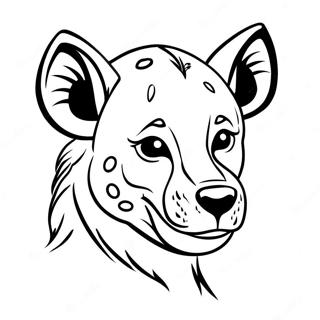 Hyena Coloring Page 34592-28812