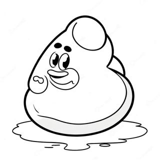 Funny Poop Emoji Coloring Page 3459-2811