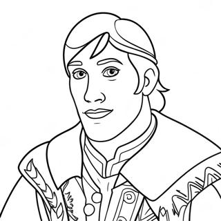 Kristoff Coloring Page 34652-28860