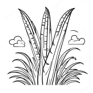 Cornstalk Coloring Page 34692-28892