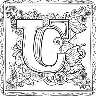 Letter L Coloring Page 3469-2818