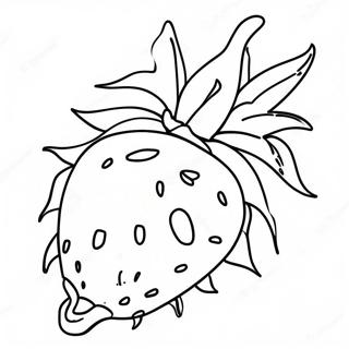 Dragon Fruit Coloring Page 34702-28900