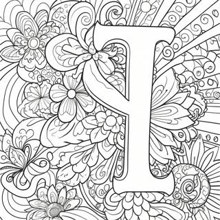 Lively Letter L Coloring Page 3470-2821