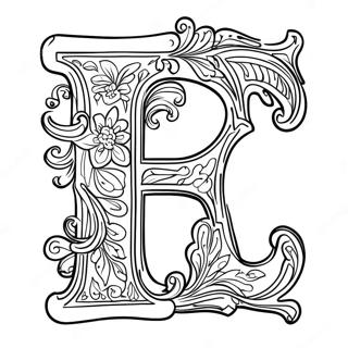 Lively Letter L Coloring Page 3470-2822