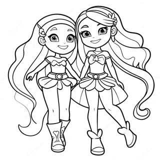 Lolirock Coloring Page 34712-28906