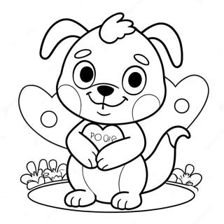 Bluey Valentine S Day Coloring Page 34722-28916