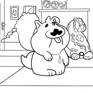 Secret Life Of Pets Coloring Page 34732-28923