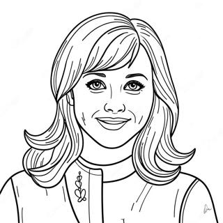 Realistic Celebrity Coloring Pages