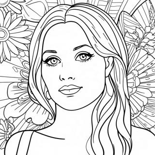 Realistic Celebrity Coloring Page 34762-28948