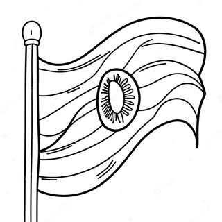 Vibrant Kenya Flag Coloring Page 34773-28960