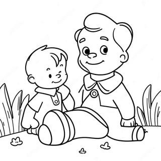 Christopher Robin Coloring Page 34782-28964