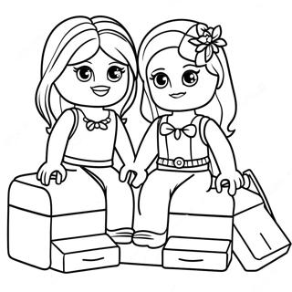 Lego Friends Coloring Pages