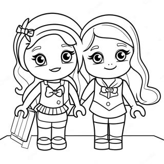 Lego Friends Coloring Page 3479-2826