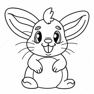 Bunzo Bunny Coloring Page 34812-28986