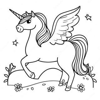 Unicorn For Adults Coloring Pages