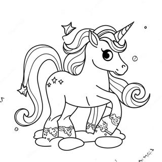 Unicorn Fantasy Coloring Page 34843-29003