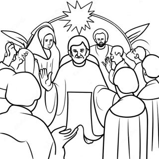 Pentecost Coloring Pages