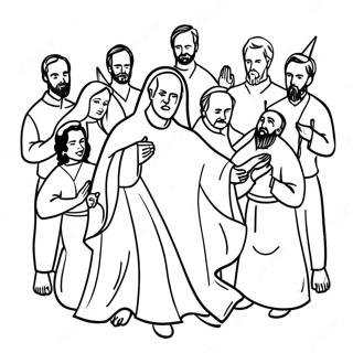 Pentecost Coloring Page 34863-29019