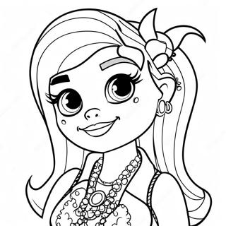 Frankie Monster High Coloring Page 34893-29042