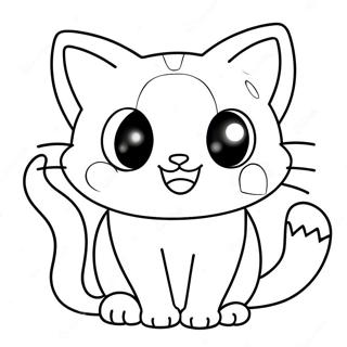 Cat Pokemon Coloring Page 34903-29052