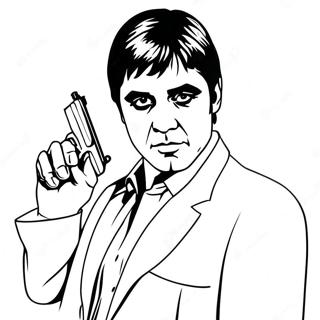 Scarface Coloring Page 34953-29090