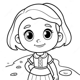 Little Einsteins Annie Coloring Pages