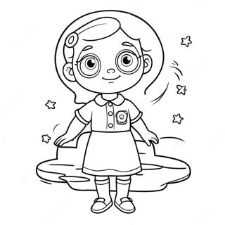 Little Einsteins Annie Coloring Page 34963-29100